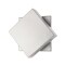 Z-Lite Quadrate 1 Light Outdoor Wall Sconce, Silver & Sand-blast glass 573S-SL-LED - alternate 3